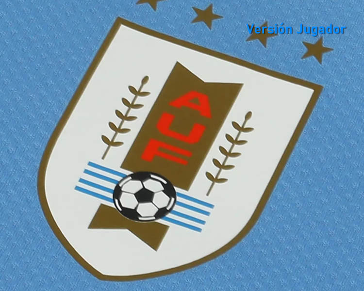 CAMISETA VERSIÓN JUGADOR LOCAL URUGUAY 2022 –